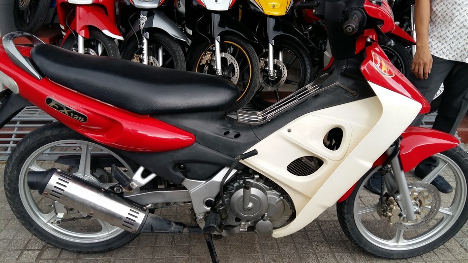 Suzuki FX125 sơn lại dàn áo của biker Sài Gòn  Xe độ